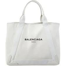Balenciaga XS Cabas Tote Bag White Canvas