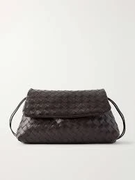 Bottega Veneta Giorno Shoulder Brown Bag DB