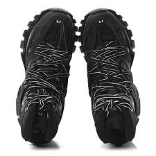 Balenciaga Men's Track Sneaker in Black Mesh And Nylon 43 BO/DB