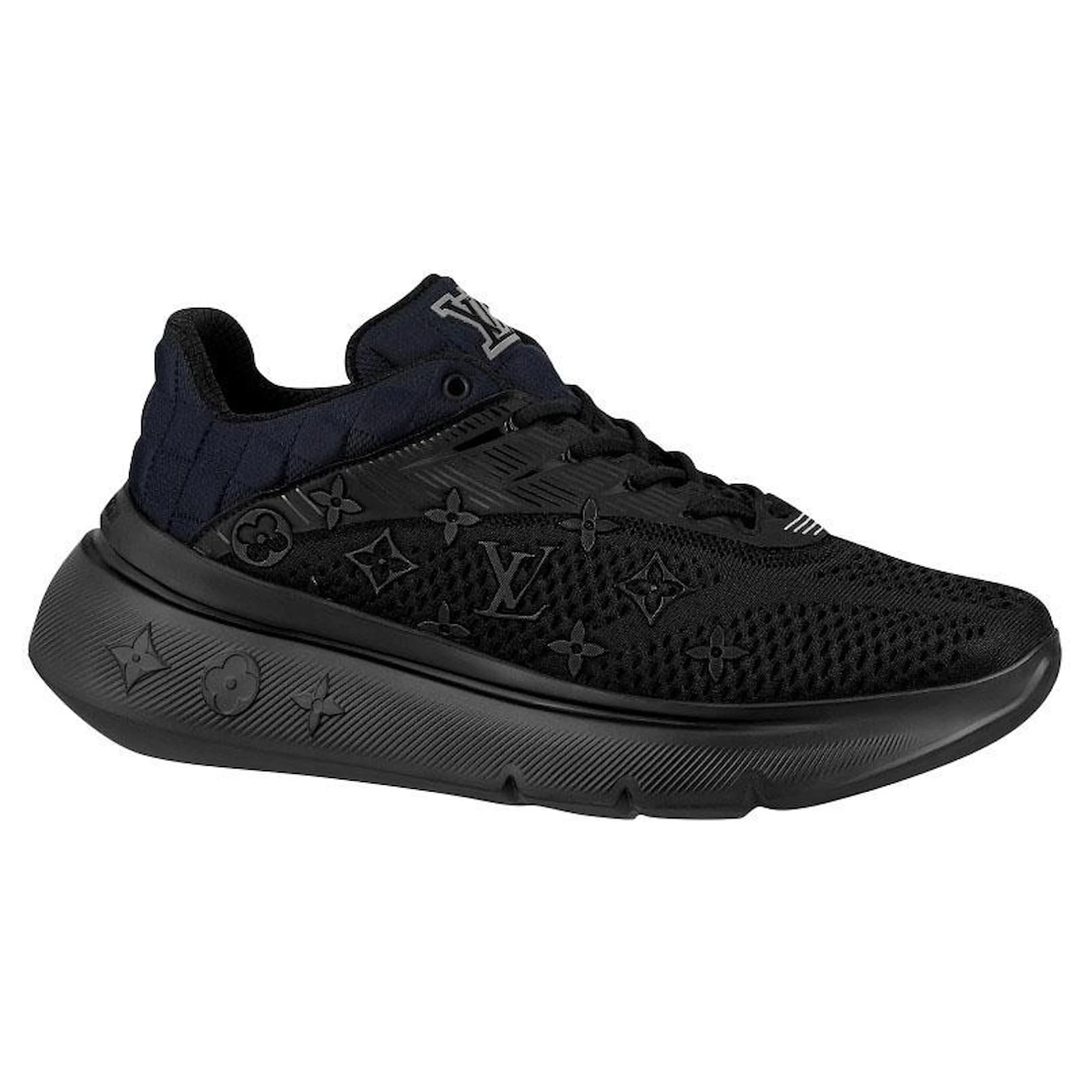 Louis Vuitton Show Up Sneaker Black Size:9.5