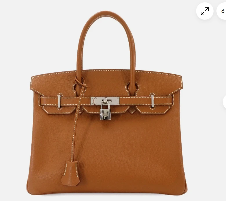 Hermes Birkin 30 Brown Handbag Epsom Leather BO/DB/K (2022)