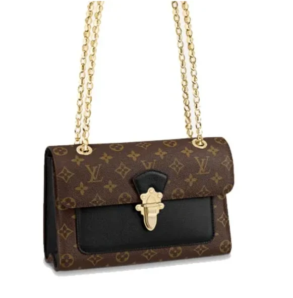 Louis Vuitton Damier Vavin PM Ebene Canvas Shoulder Bag EN