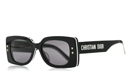 Dior Pacific S1U Black & White Sunglasses