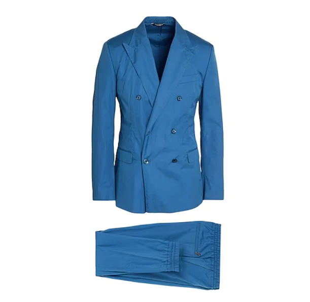 Dolce&Gabbana Sicilia Blue 2 Piece Suit Slim Fit