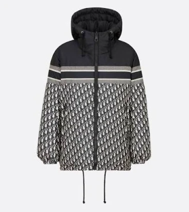 Dior Reversible Puffer Jacket M Size DB/LEG