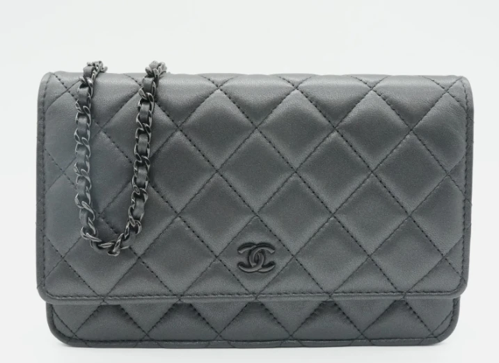 Chanel Classic Wallet on Chain So Black Lambskin DB/BO/EN