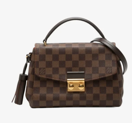 Louis Vuitton Damier Ebene Canvas Croisette Bag ST/DB/EN