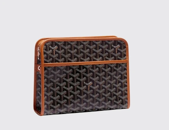 Goyard Jouvence MM Toiletry Brown Bag DB/EN