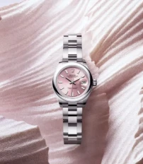 Rolex Lady-Datejust, PInk Dial Paired with Classic Yellow Gold and Stainless Steel