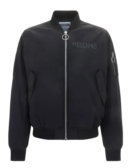 Moschino Black Boomer Jacket
