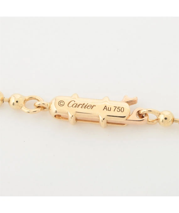 Cartier Panthère de Cartier Tsavorite 18k Yellow Gold Necklace