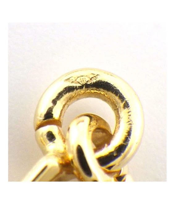 Van Cleef & Arpels Vintage Alhambra 10 Motifs 18k Yellow Gold Necklace