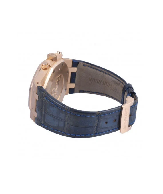 Audemars Piguet Royal Oak Chronograph 26331OR. OO. D315CR.01 Blue and Pink Gold Dial Men's 41.0mm Watch