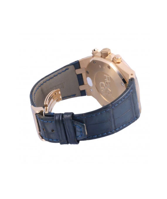 Audemars Piguet Royal Oak Chronograph 26331OR. OO. D315CR.01 Blue and Pink Gold Dial Men's 41.0mm Watch