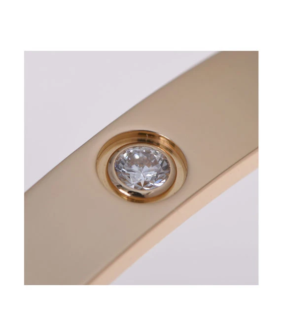 Cartier Diamond Encrusted Size 18 Love Bracelet in 18k Yellow Gold