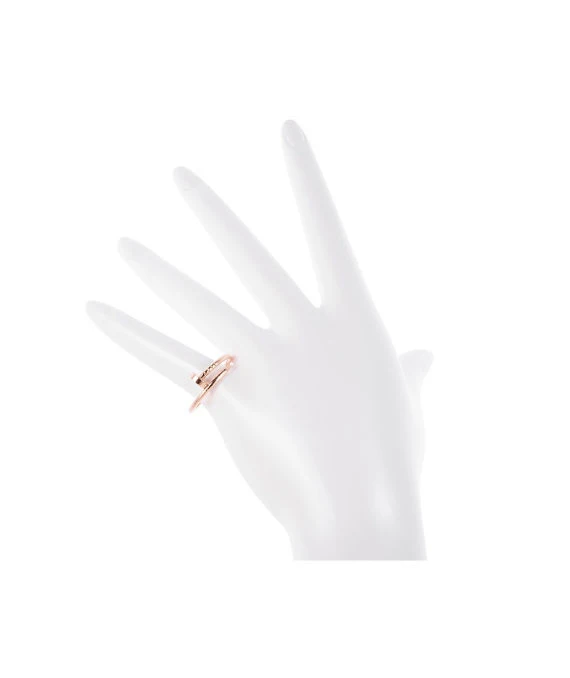 Cartier Just Un Clou Size 15 Ring In 18k Pink Gold