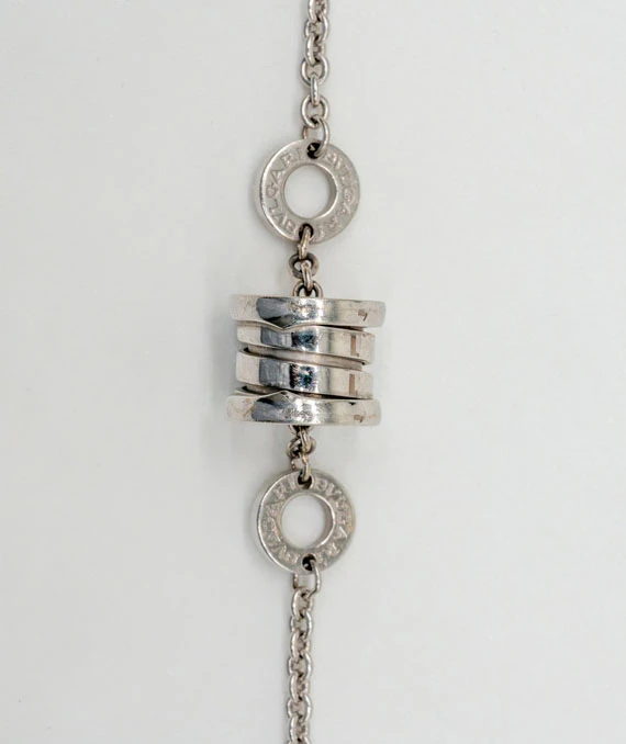 Bvlgari 18k White Gold B.zero1 Bracelet