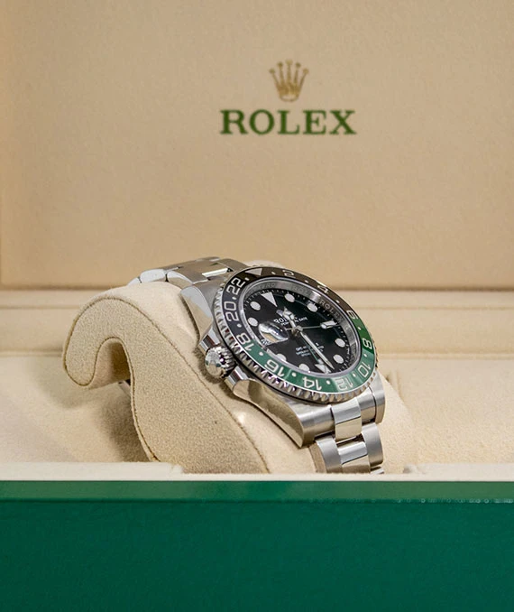 Rolex GMT Master II Sprite ref no 126720 VTNR stainless steel oyster bracelet Men’s wristwatch 40mm