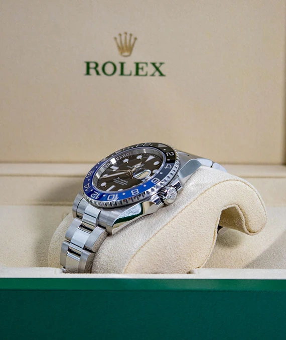 Rolex GMT master II Batman ref no 126710BLNR  stainless steel oyster bracelet Men’s wristwatch 40mm