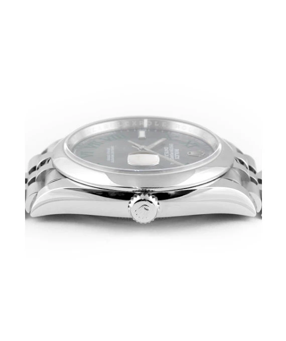 Rolex Datejust 126200 36mm Slate Green Roman Dial Automatic Stainless SteelJubilee Bracelet Men's Watch