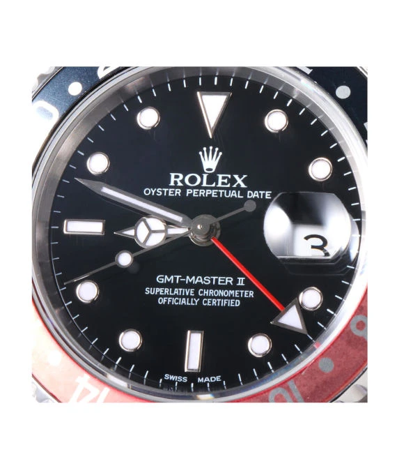 Gmt master ii black and red best sale