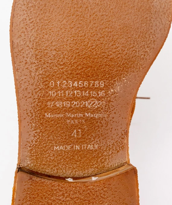 Martin Margiela Size 41 Rubber Desert Boots