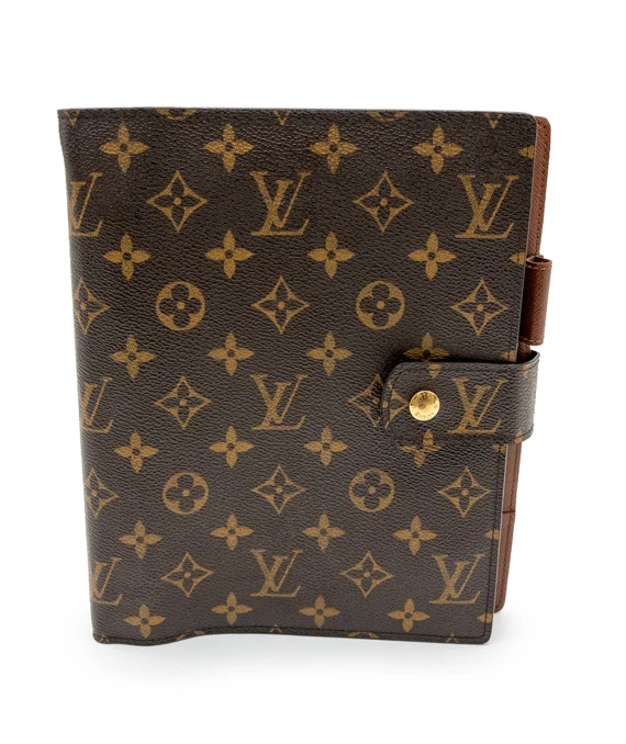 Louis Vuitton Monogram Canvas Large Ring Agenda Cover