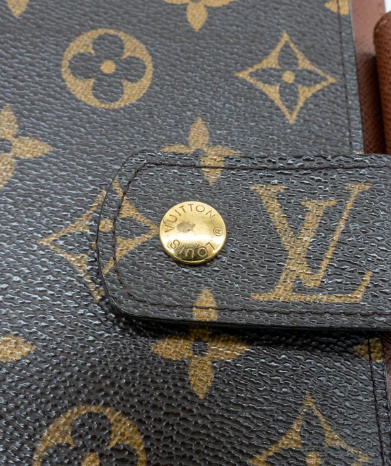 Louis Vuitton Monogram Canvas Large Ring Agenda Cover