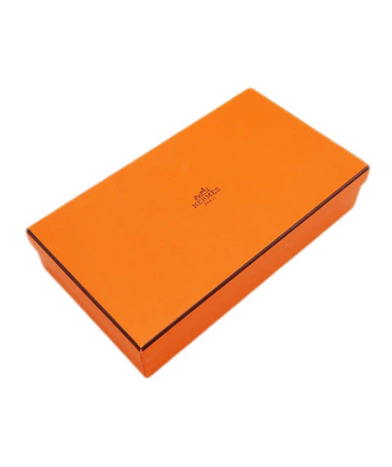 Hermes 2016 (Stamp X) Epsom Leather Constance Long Wallet in Blue Paon Color with Palladium Hardware