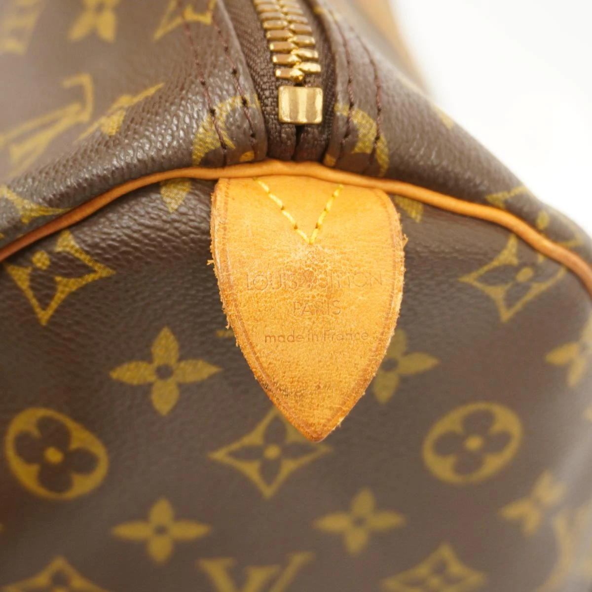 Louis Vuitton Brown Monogram Keepall 55 Boston Bag