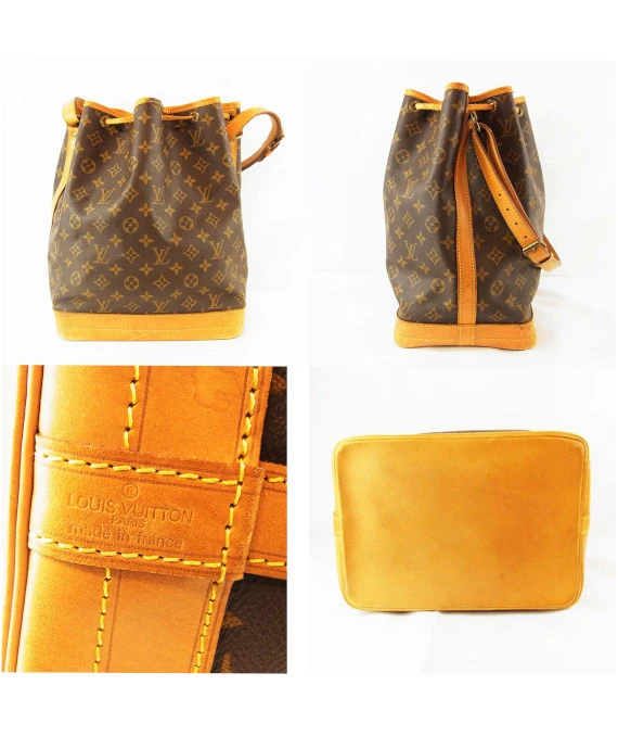 Louis Vuitton Brown Monogram Canvas Noe MM Bag