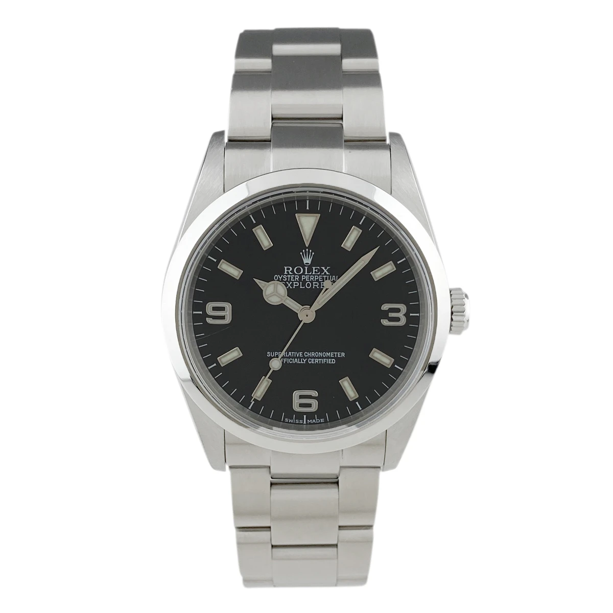 Rolex Explorer 1 114270 wristwatch automatic winding black