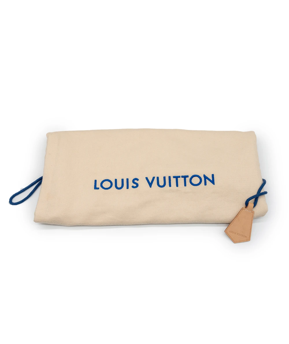 Louis Vuitton Blue Python Leather Capucines Mini Bag