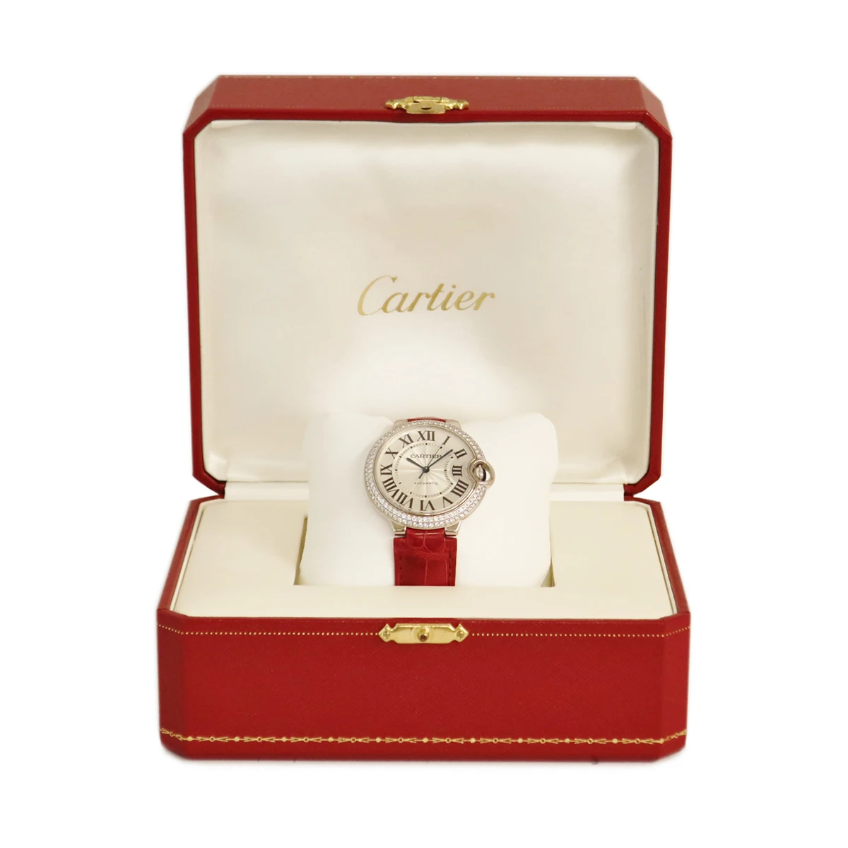 Cartier Ballon Bleu WE900651 Rhodium-plated