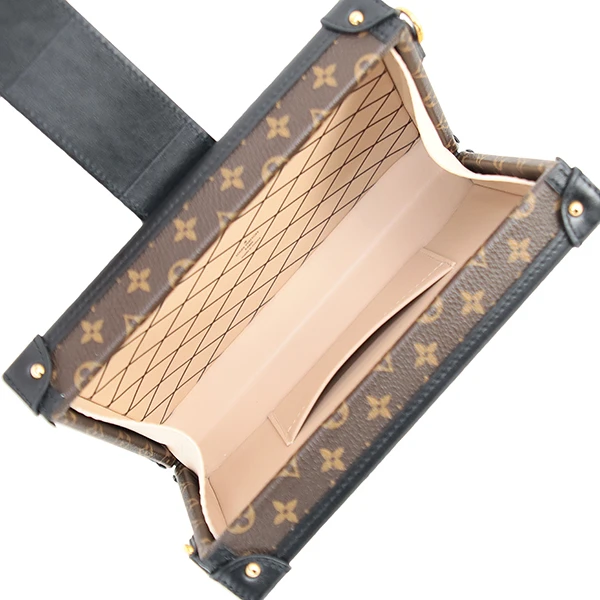 Louis Vuitton Shoulder Bag Petite Malle Monogram Reverse Daruma Kabuki Yamamoto Kansai Collaboration