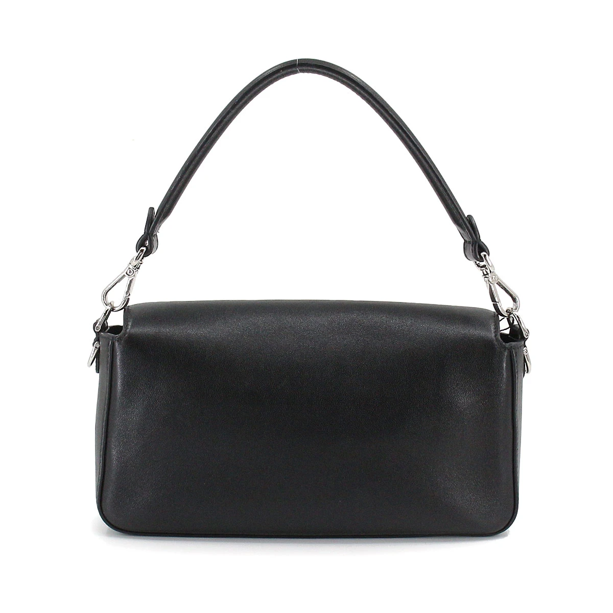 Fendi Black Leather Marc Jacobs Baguette Bag