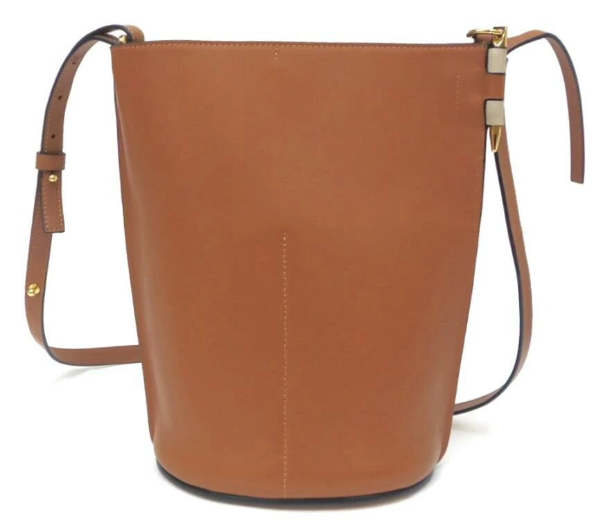 LOEWE Anagram Gate Bucket Bag Light Auto Tan Leather