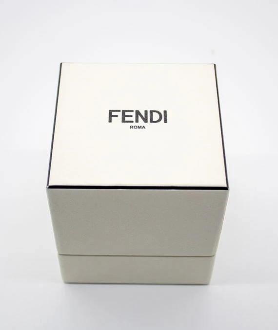 Fendi Gold Ring with Diamonds