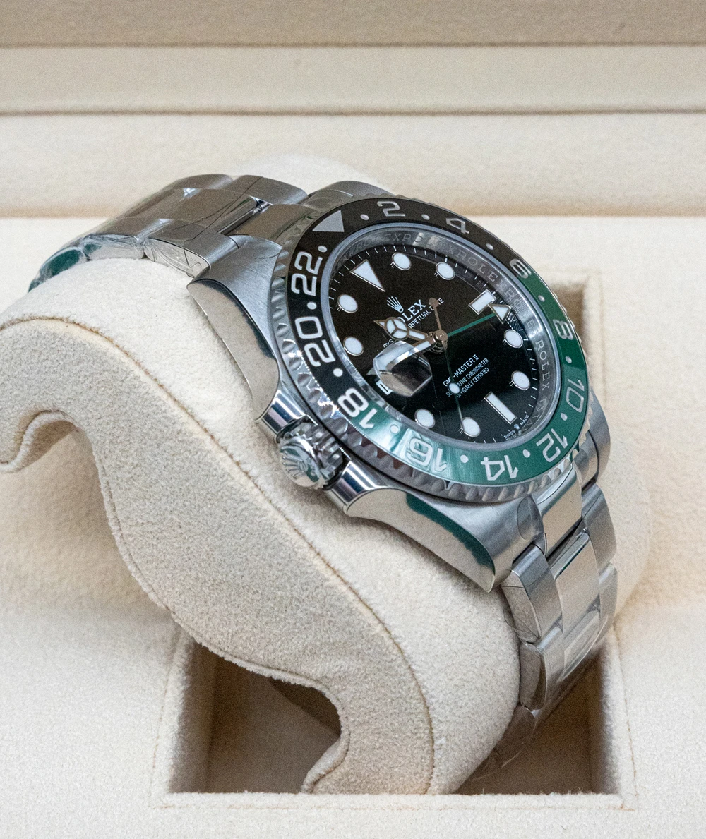 Rolex GMT Master II 2024 Sprite ref no 126720 VTNR stainless steel oyster bracelet Men’s wristwatch 40mm