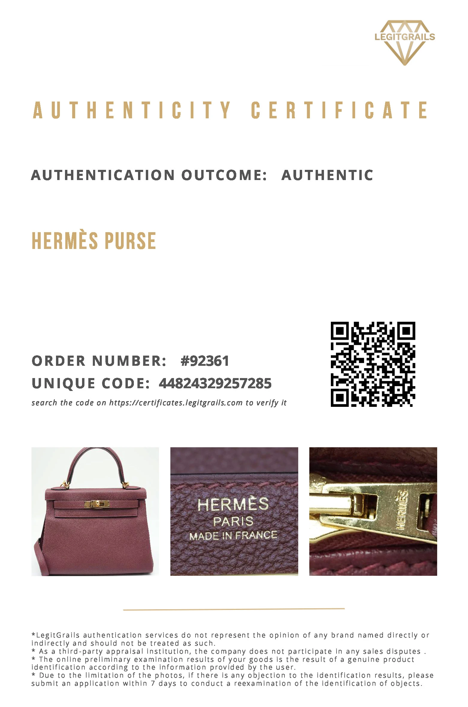 Hermes Rouge Grenat Togo Leather Kelly Retourne Size 28 Bag with Gold Hardware