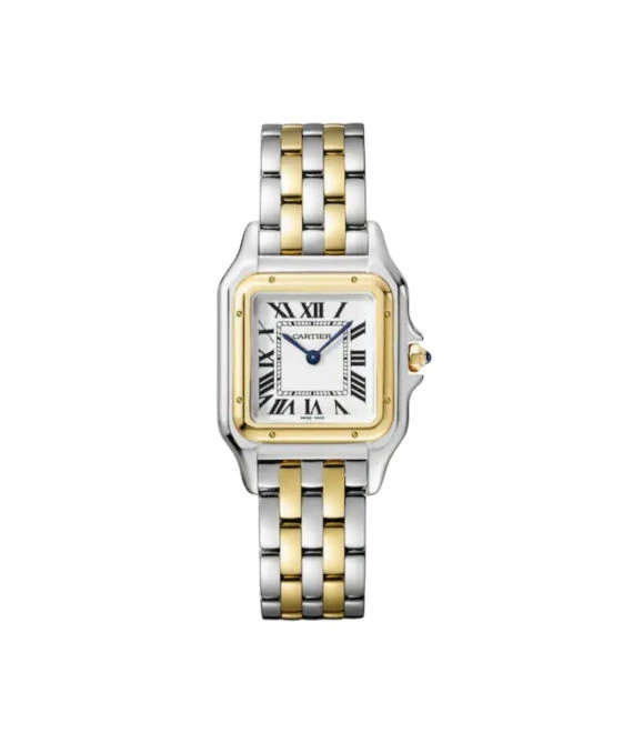 Cartier 2024 Panthère de Cartier W2PN0007 18K Yellow Gold & Steel Quartz 27mm Medium Women's Watch