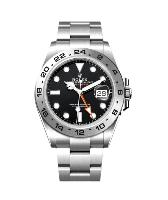 Rolex 2024 Black Explorer II 226570 Stainless Steel Automatic Men's Wristwatch 42 mm