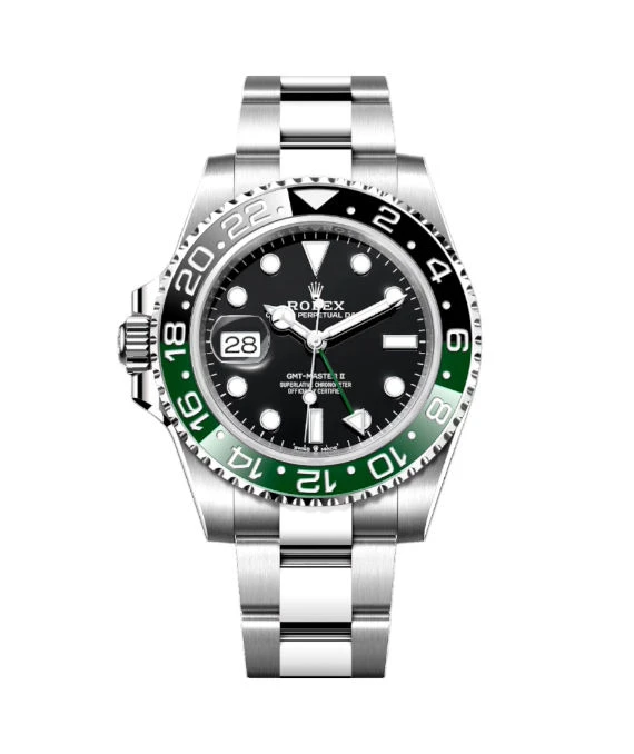 Rolex 2024 Black GMT-Master II 126720 VTNR Sprite Stainless Steel Automatic Men's Wristwatch 40 mm