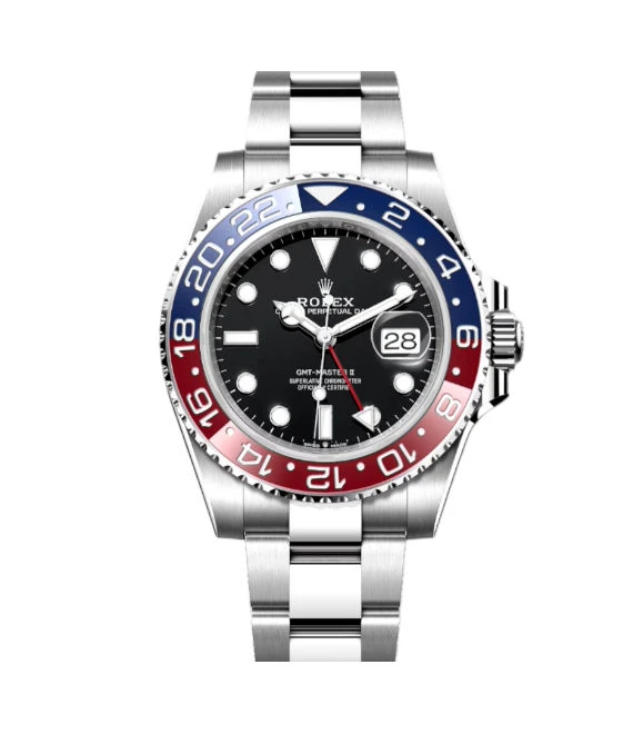 Rolex 2023 Black GMT-Master II 126710 BLRO Pepsi Stainless Steel Automatic Men's Wristwatch 40 mm