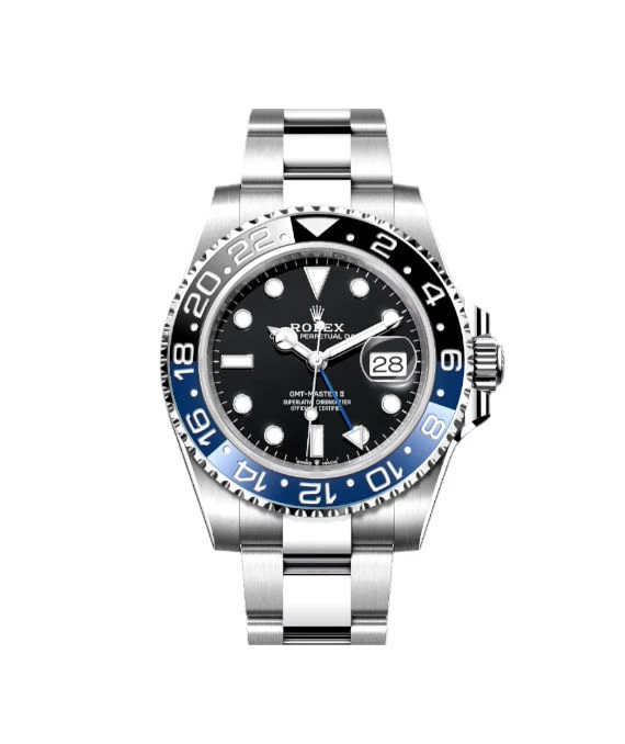 Rolex 2024 Black GMT-Master II 126710 BLNR Batman Stainless Steel Automatic Men's Wristwatch 40 mm