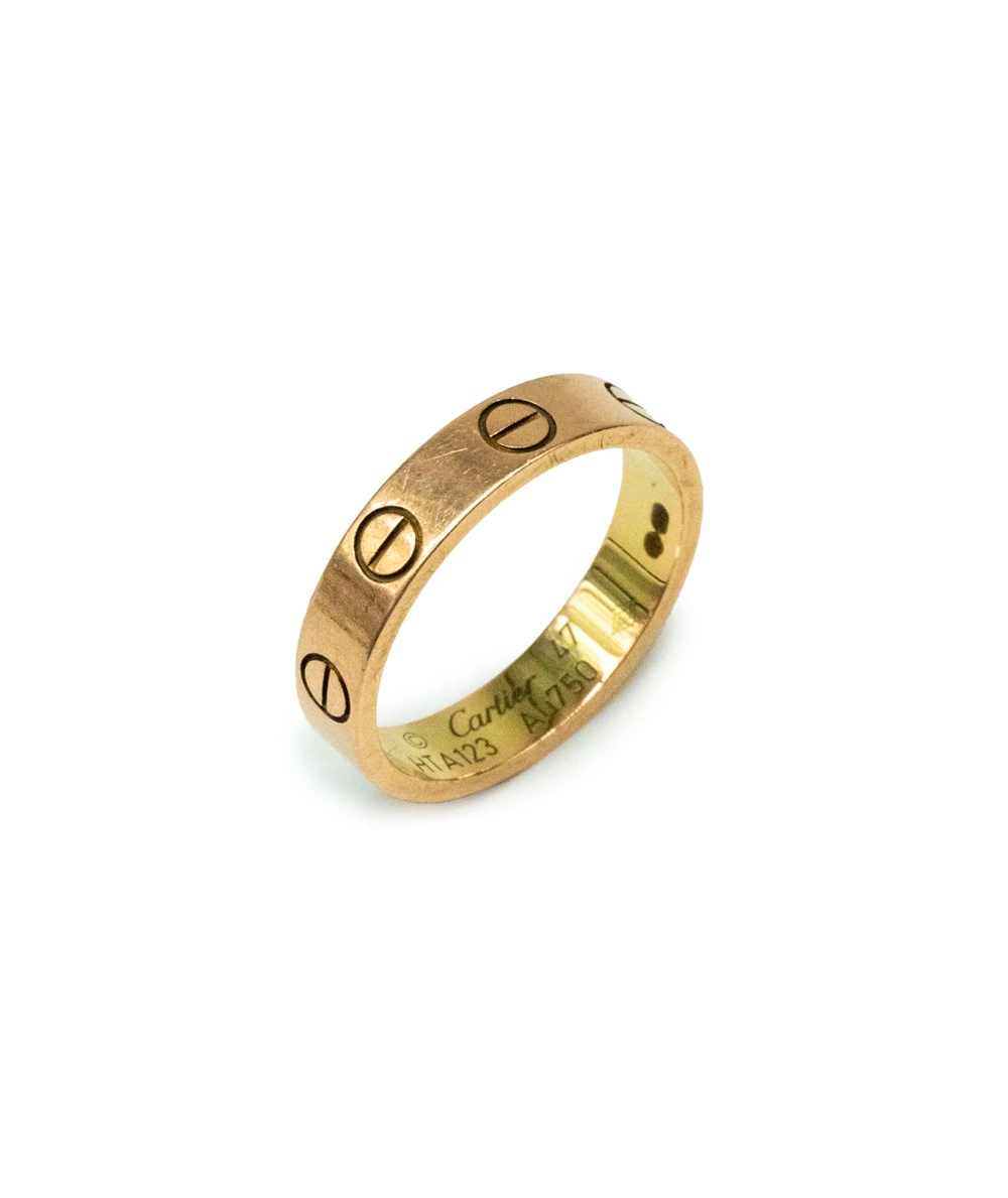Cartier Size 47 Love Ring in 18k Rose Gold