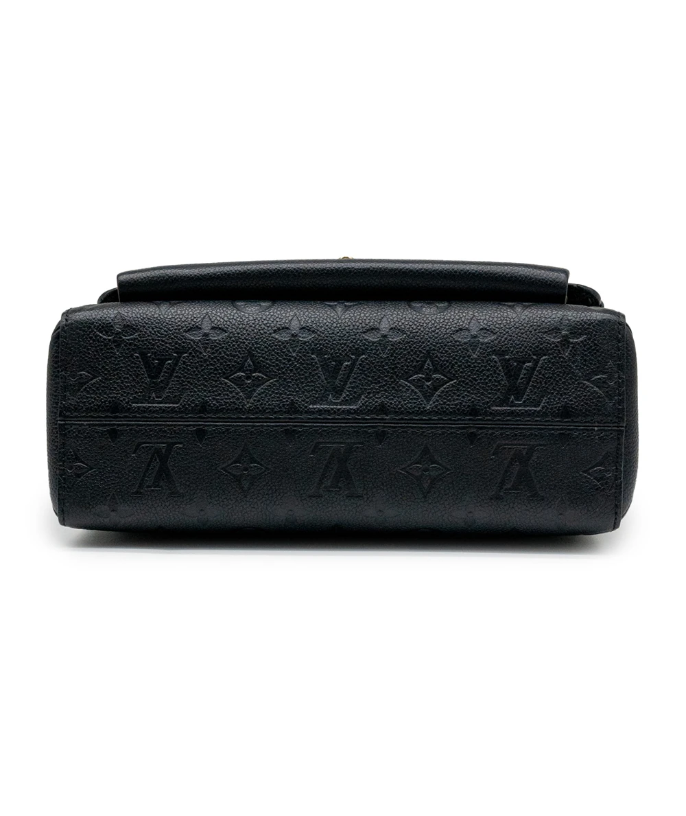 Louis Vuitton Black Monogram Empreinte Leather Vavin PM Shoulder Bag