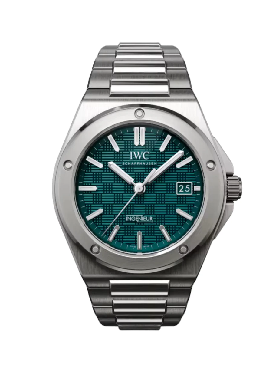 IWC 2024 Green Ingenieur IW328903 Stainless Steel Automatic Men's Wristwatch 40 mm