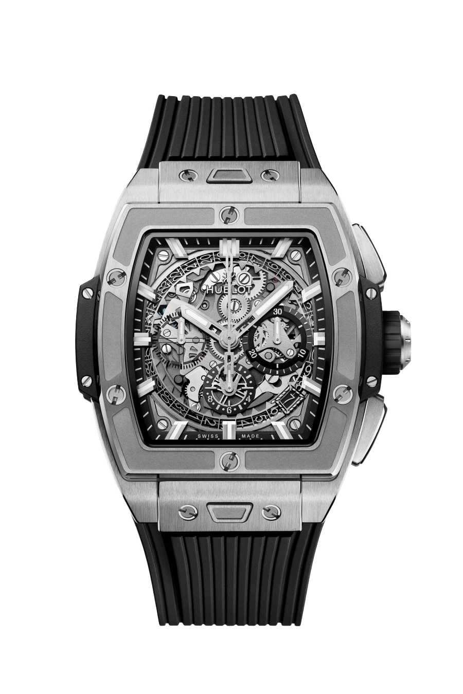 Hublot 2024 Sapphire Spirit of the Big Bang 642.NX. 0170.RX Ceramic & Rubber Automatic Men's Wristwatch 42 mm