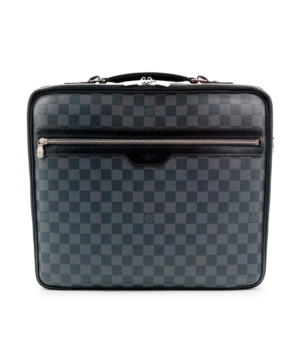 Louis Vuitton Damier Graphite Steeve Business Briefcase Bag